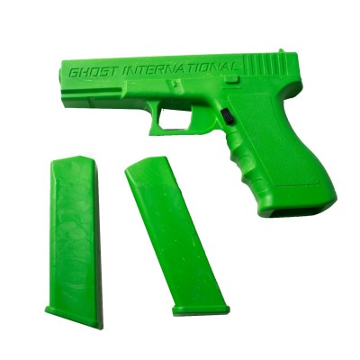 Pistola entrenamiento Glock verde Ghost