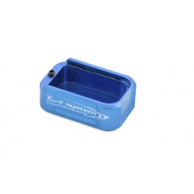 Tapa cargador +2 aluminio Azul Tanfoglio Small Frame Tony System