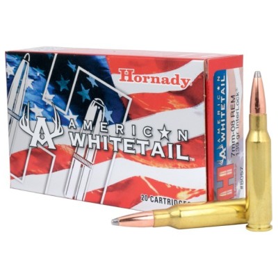 Cartucho 7-08 Rem 139gr Interlock Whitetail Hornady