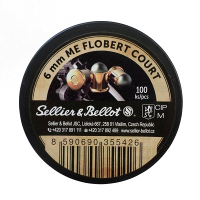 Cartucho 6mm Flobert S&B