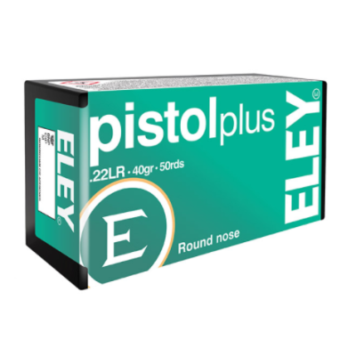 Cartucho 22 Pistol Plus Eley