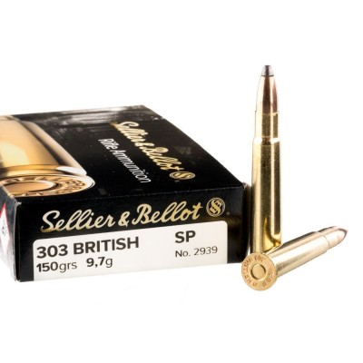 Cartucho 303 British 150gr SP S&B