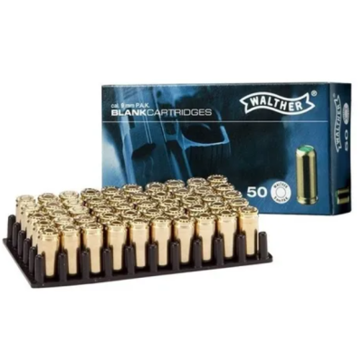 Cartucho fogueo 9mm Blank Walther