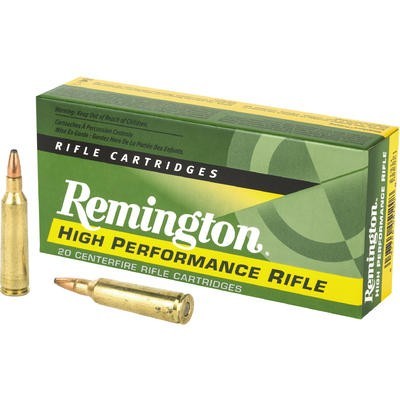 Cartucho 22-250 55gr PSP Remington