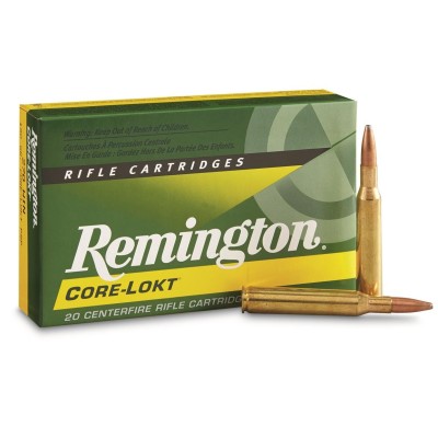 Cartucho 270 win 130gr Core-lokt PSP Remington