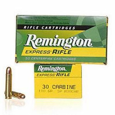 Cartucho 30 Carbine 110gr SP Remington