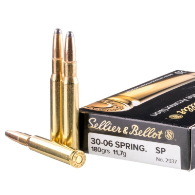 Cartucho 30-06 180gr SP S&B
