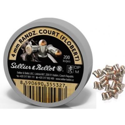 Cartucho 4mm Flobert Randz Curte S&B