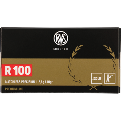 Cartucho 22 R100 RWS 
