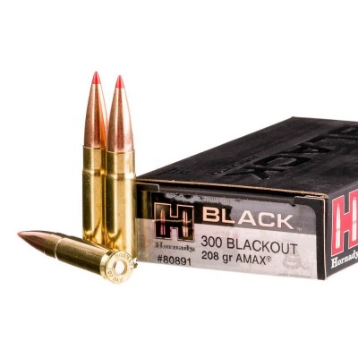 Cartucho 300 AAC 208gr AMAX Subsonic Hornady