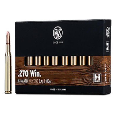 Cartucho 270 Win H-M 130gr RWS
