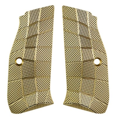 Cacha Palm Swell GridLOK Aggressive Brass LOCKGRIPS