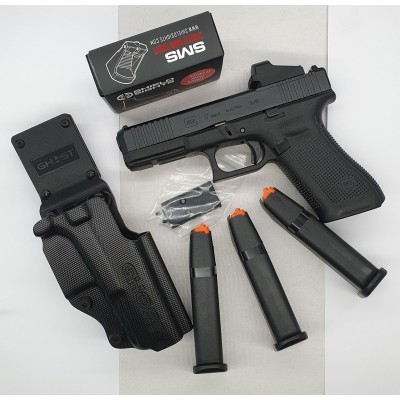 Pistola 9 Glock 17 5ª Gen PACK IPSC OPTICS