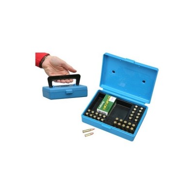 Caja portamunicion 22LR Match Azul MTM