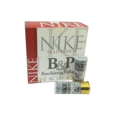 Cartucho 12 (7) 34gr Nike Transparente Baschieri & Pellagri
