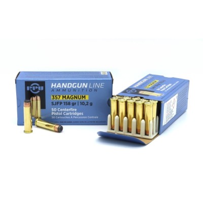 Cartucho 357 Mag SJFP 158gr (50) PRVI