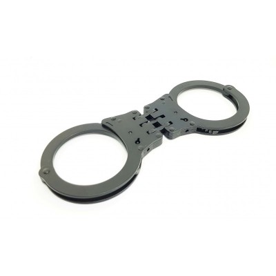 Grillete bisagra 17% + diametro negro doble cerradura