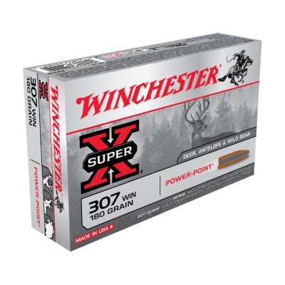 Cartucho 307 Win 180gr PP Winchester
