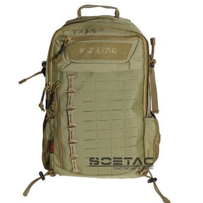 Mochila verde SOETAC