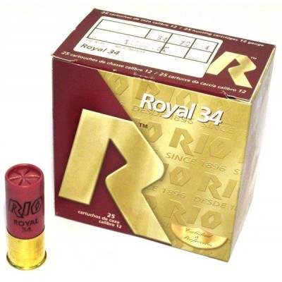 Cartucho 12 (6) 34gr royal RIO
