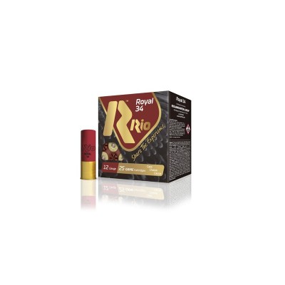 cartucho 12 (8) 34gr royal RIO