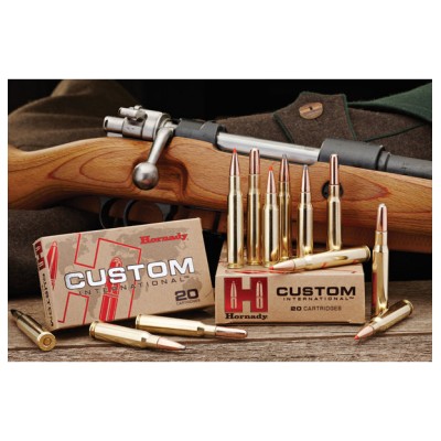 Cartucho 8x57 JR 195gr SP CUSTOM Hornady