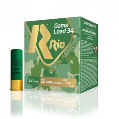 cartucho 12 (8) 34gr Game Load RIO