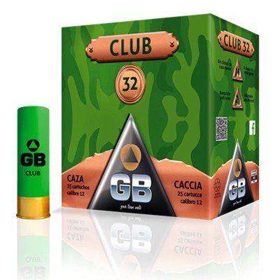 cartucho 12 (8) 32gr Club GB