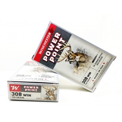 cartucho 308 win 150gr power point Winchester