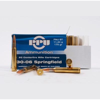 Cartucho 30- 06 FMJ BT 175gr Prvi