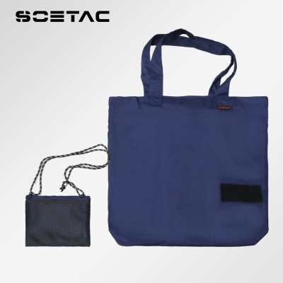 Bolso shopper azul SOETAC