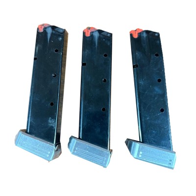 Pistola 9 stock III + 4 cargadores. Ocasion