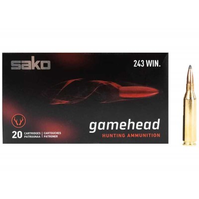 Cartucho 243 Win 90gr GAMEHEAD SAKO
