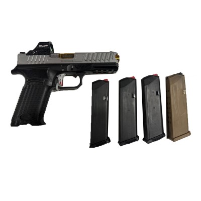 pistola 9 tomahawk con visor. Ocasion