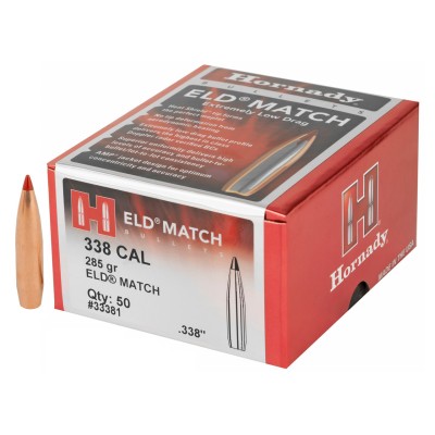 Punta 338 285gr ELD MATCH HORNADY