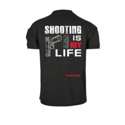 Camiseta shooting is my life Special Pie
