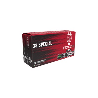 Cartucho 38 LRN 158 Fiocchi