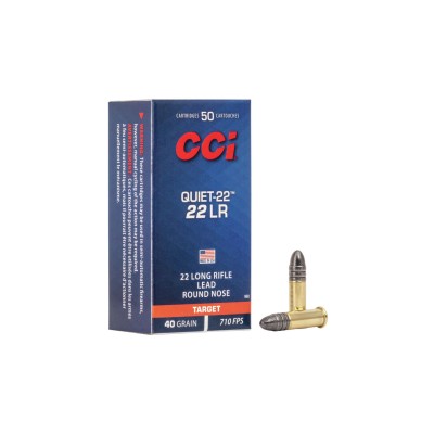 Cartucho 22 40gr QUIET CCI
