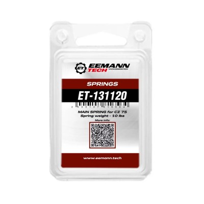 Muelle lomo 11 lb CZ75/CZ85/ SP-01/ Shadow Eemann Tech