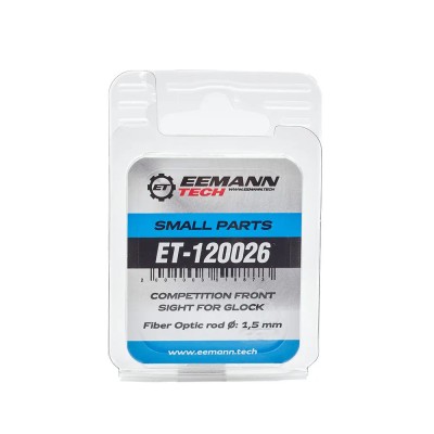Punto mira fibra 1,5mm roja Glock Eemann Tech