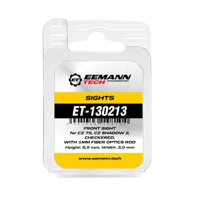 Punto mira fibra 1mm roja CZ Eemann Tech