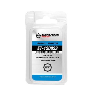 Kit fibra alza y punto Glock 1mm Eemann Tech