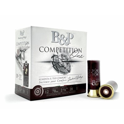 Cartucho 12 28g 7,5 B&P competition