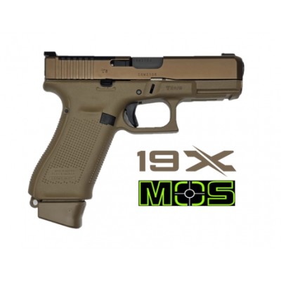 Pistola 9 glock 19X Mos Coyote GLOCK