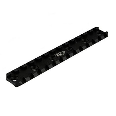 Carril picatinny 6 agujeros 135mm negro TONI SYSTEM