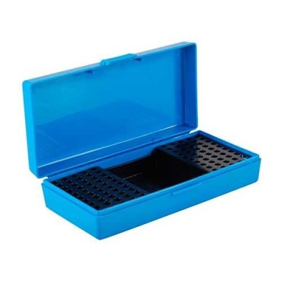 Caja portamunicion azul cal. 22 (100 cart. + 2 cajas) MTM
