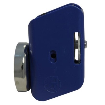 Portacargador azul plastico con iman DAA 