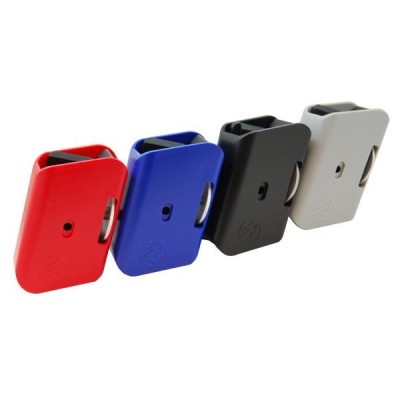 Portacargador azul plastico DAA