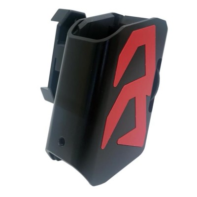 Portacargador aluminio Alpha-X DAA rojo