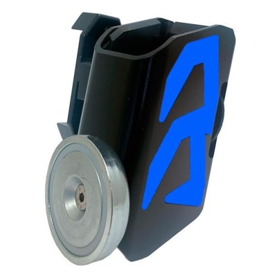 Portacargador azul aluminio con iman Alpha-X DAA 